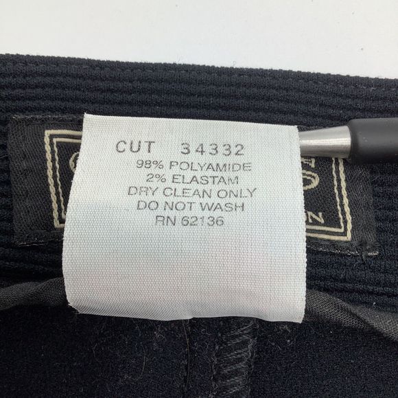 Guess Womens Riding Pants‎ Equestrian Breeches Black Size 31 Made in USA - Picture 7 of 7